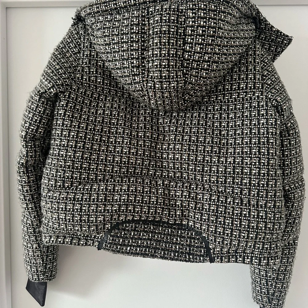 Blank Noir Irina Tweed Puffer Jacket - Picture 5 of 15